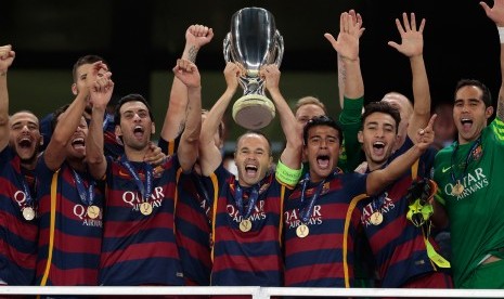 Barcelona Juara Piala Super Eropa