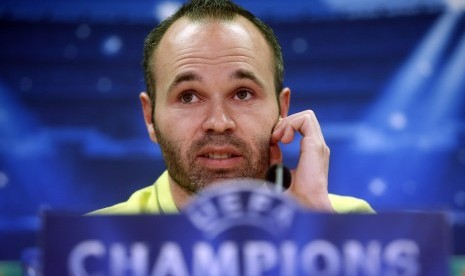 Kapten Barcelona, Andres Iniesta.