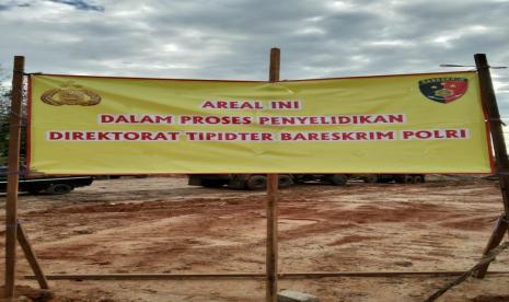 Bareskrim Polri sempat melakukan penyegelan tambang batu bara milik PT Damai Mitra Cendana, yang berada di Kecamatan mataraman, Kabupaten Banjar, Kalsel pada Jumat (30/7).