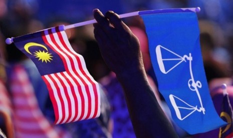 Barisan Nasional, koalisi Malaysia yang dipimpin Najib Razak