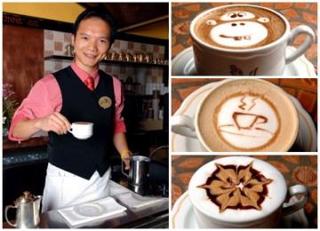 Barista dan kopi hasil racikannya