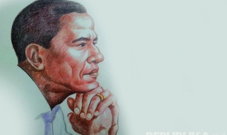 Barrack Obama (Ilustrasi)