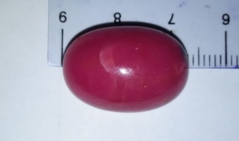 Batu akik red borneo