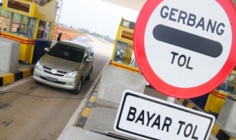 Bayar tol, ilustrasi