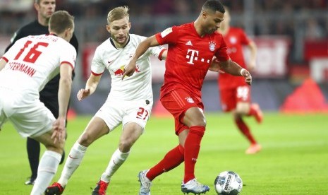 Bayern Muenchen ditahan imbang 0-0 RB Leipzig di Allianz Arena, Ahad Kemarin.