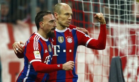 Franck Ribery and Arjen Robben