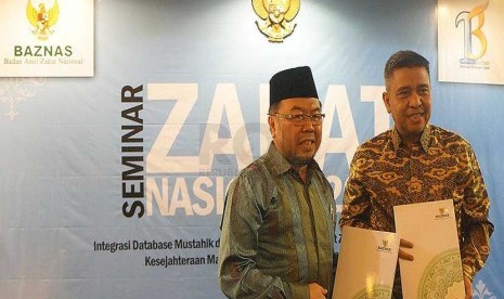 Seminar Zakat Nasional 2014 yang berlangsung di Balikpapan, Rabu (22/1).    (RepublikaAgung Sasongko)