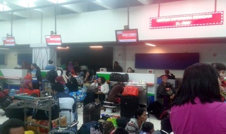 Penumpang maskapai Lion Air.