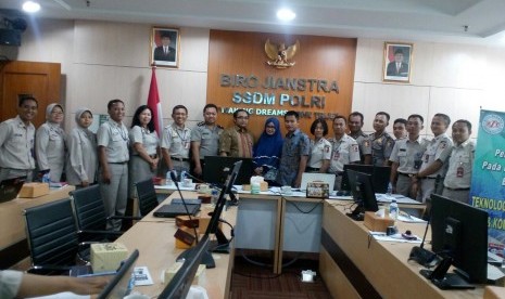 BCC dan LPPM BSI memberikan pelatihan kepada Rojianstra SSDM POLRI di Jakarta, Rabu (16/3).