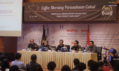 Bea Cukai Bogor mengadakan ‘Coffee Morning’ Selasa (1/10) lalu.