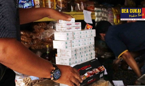 Bea Cukai Meulaboh Musnahkan 1,8 Juta Rokok Ilegal. Foto ilustrasi.