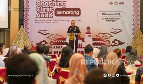 Bea Cukai melalui Direktorat Audit Kepabeanan dan Cukai menyelenggarakan coaching clinic hasil audit pada Kamis (21/11/2024) di Kanwil Bea Cukai Jateng DIY.