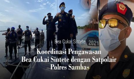 Bea Cukai Sintete bersama Satpolair Polres Sambas laksanakan Patroli Laut Gabungan di wilayah Laut Sambas, Kalimantan Barat. Kegiatan ini dilaksanakan pada 21 hingga 25 Juni 2021 menggunakan kapal BC15017 milik Bea Cukai dan kapal C-3 milik Polair.