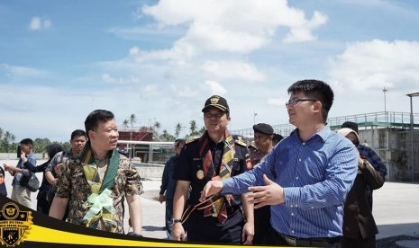 Bea Cukai Sulawesi Bagian Selatan berikan izin fasilitas Kawasan Berikat kepada PT Biota Laut Ganggang. 