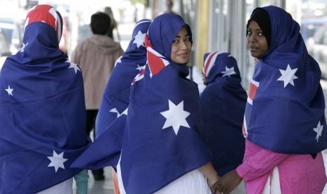 Beberapa Muslimah yang tinggal di Australia.