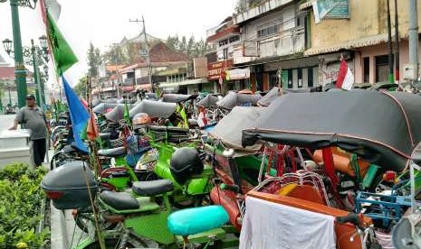 Becak motor.