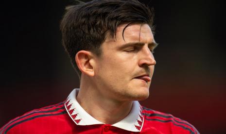 Bek Manchester United (MU) Harry Maguire.