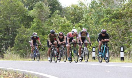 Belitung Sprint Triatlon 2021 digelar  di Sijuk, Belitung, Sabtu  (4/12).