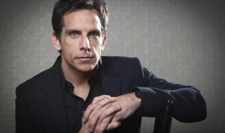 Aktor Ben Stiller berkunjung ke kamp pengungsi Ukraina di Polandia pada Sabtu (18/6/2022).