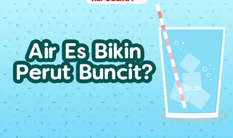 Benarkah Aur Es bikin perut buncit?