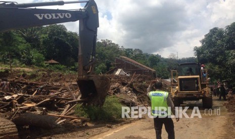 Bencana banjir dan longsor di Garut , Jawa Barat (Ilustrasi)