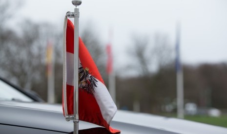 Bendera Austria.(EPA)