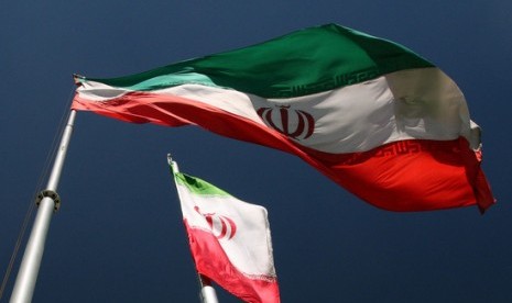 Bendera Iran (ilustrasi)