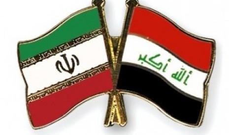 Bendera Iran Irak