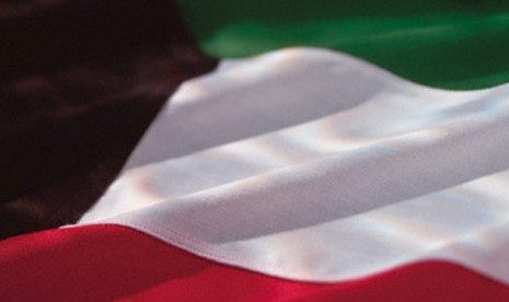 Bendera Kuwait. KIPCO Kuwait akan menerbitkan sukuk dinar Rp 7,2 triliun triliun.