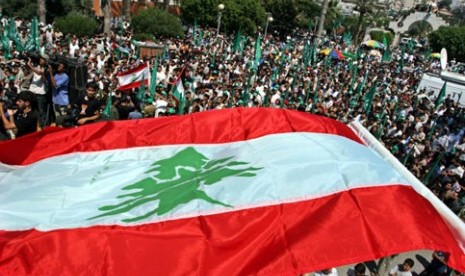 Bendera Lebanon