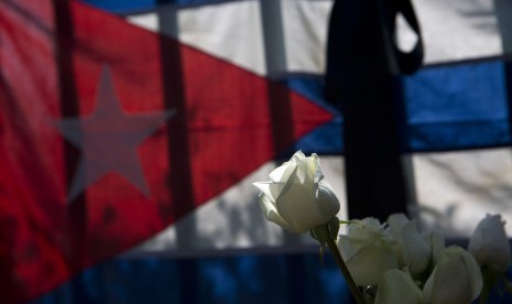 Aksi Mogok Makan Kembali Terjadi di Kuba. Foto: Bendera negara Kuba