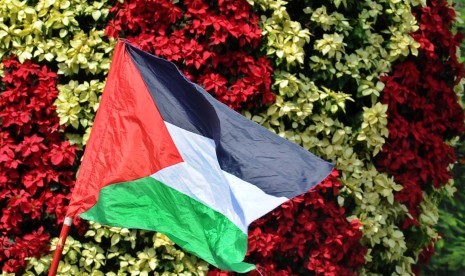 Bendera Palestina.