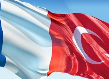 Bendera Perancis Turki