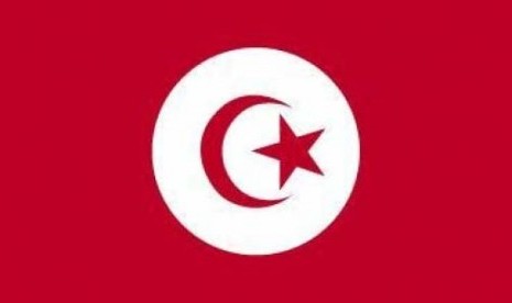 Demonstrasi di Tunisia berlangsung di sejumlah kota. Bendera Tunisia