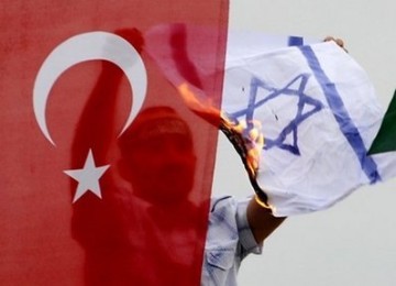 Bendera Turki dan Israel