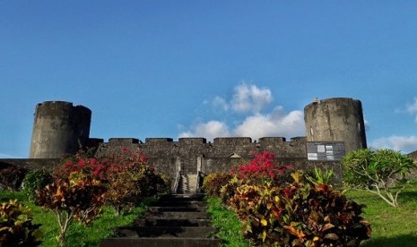 Benteng Belgica di Kepulauan Banda Neira, Maluku Tengah.