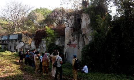 Benteng Kedung Cowek yang disebut-sebut bisa menjadi salah satu dari rangkaian wisata Pantai Timur Surabaya (Pamurbaya). Foto dok Pemkot Surabaya(Dok Pemkot Surabaya )