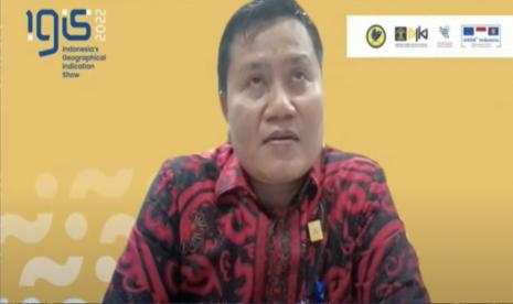  Direktur Merek dan Indikasi Geografis, Direktorat Jenderal Kekayaan Intelektual (DJKI), Kementerian Hukum dan Hak Asasi Manusia Kurniaman Telaumbanua