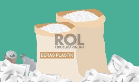 Beras Plastik..(Ilustrasi)