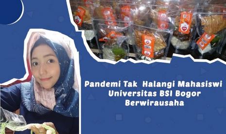  Berawal dari kegemarannya berjualan saat masih sekolah dasar, menjadikan mental berwirausaha Rahmah Fazriah Mahasiswi Universitas BSI (Bina Sarana Informatika) Kampus Bogor ini sudah terbentuk. Diawali dengan berjualan donat, Rahmah mencoba kembali peruntungannya di tahun 2019 dengan menciptakan produk baru yaitu Mie Ayam Warna.