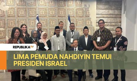 Beredar foto lima warga Nahdliyin bertemu Presiden Israel Isaac Harzog