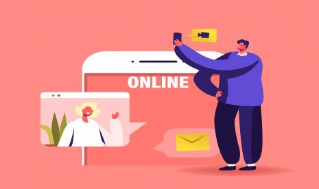 Berkenalan dengan orang asing secara online. Para pakar memberikan cara aman berkenalan online agar tidak dirugikan. (ilustrasi)