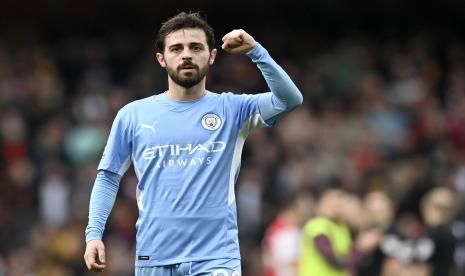 Gelandang Manchester City Bernardo Silva. Bernado Silva menyatakan suatu saat nanti akan kembali membela Benfica.