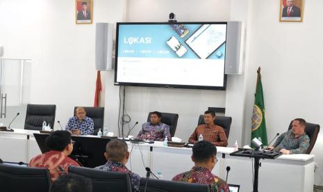  Bhumi Varta Technology dan Kementerian Agraria dan Tata Ruang/Badan Pertanahan Nasional (ATR/BPN) melakukan penandatanganan kerjasama dalam penyelenggaraan informasi Geospasial tematik pertanahan dan ruang yang terintegrasi melalui solusi digital.