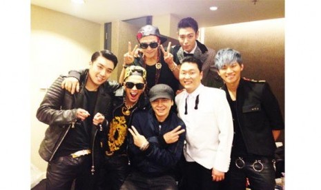 BigBang bersama Psy dan Yang Hyun Suk