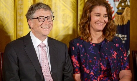 Bill Gates dan Melinda Gates 