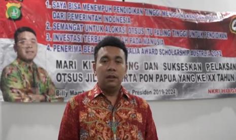 Staf Khusus Presiden Bidang Inovasi, Pendidikan, dan Daerah Terluar, Billy Mambrasar.