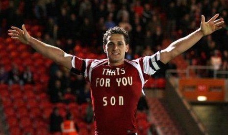 Pemain Sheffield United Billy Sharp.