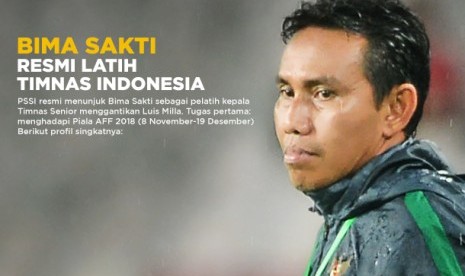 Bima Sakti resmi menjadi pelatih Timnas Senior.