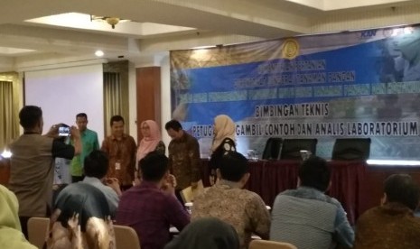 Bimbingan teknis bagi Analis Laboratorium dan Petugas Pengambil Contoh Benih (PPC)